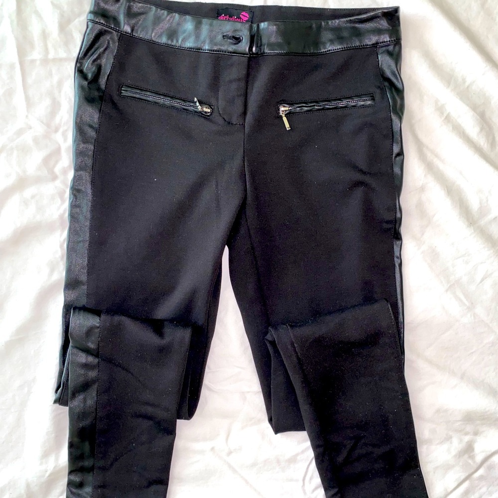 Black jeggings